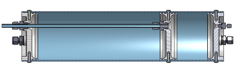 Tank CAD cross-section