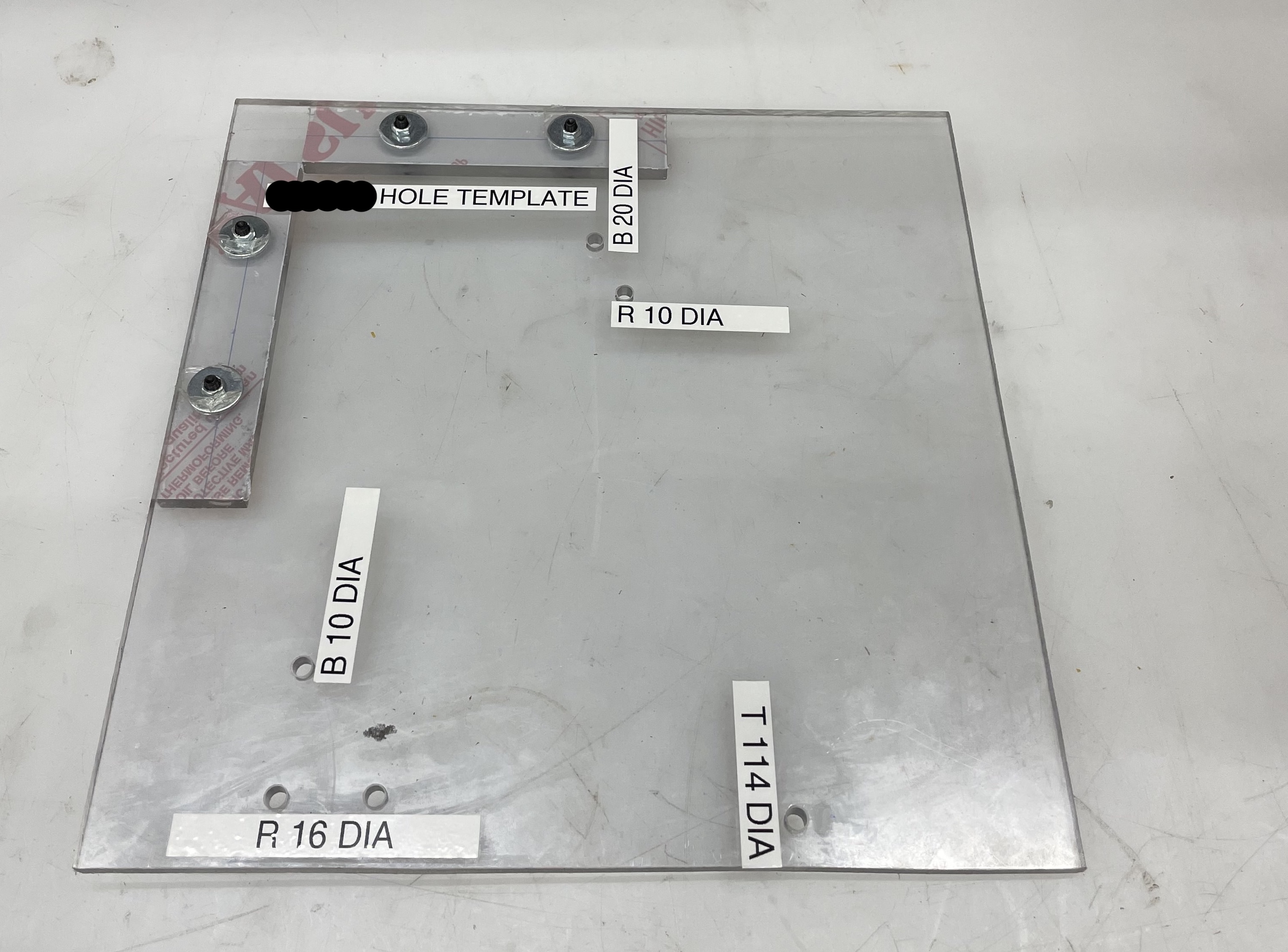 Custom drilling jig