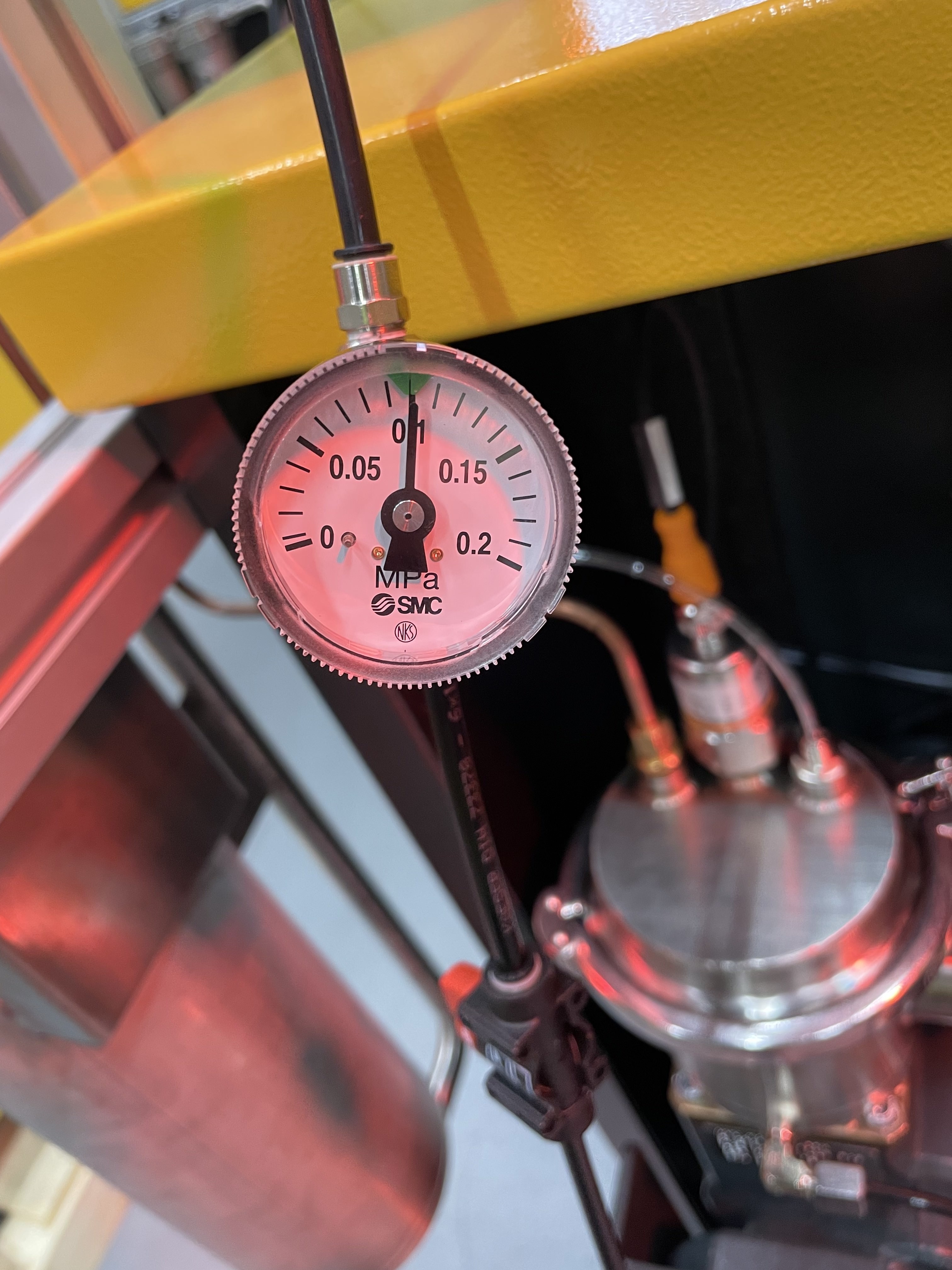 Leak testing a compressor