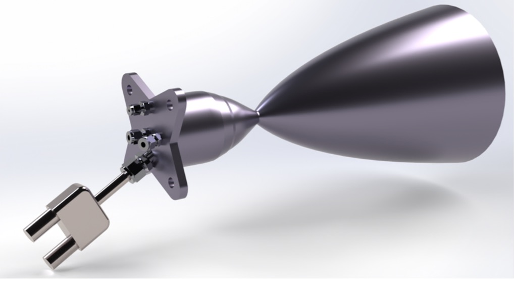 3D model of the kick-stage engine