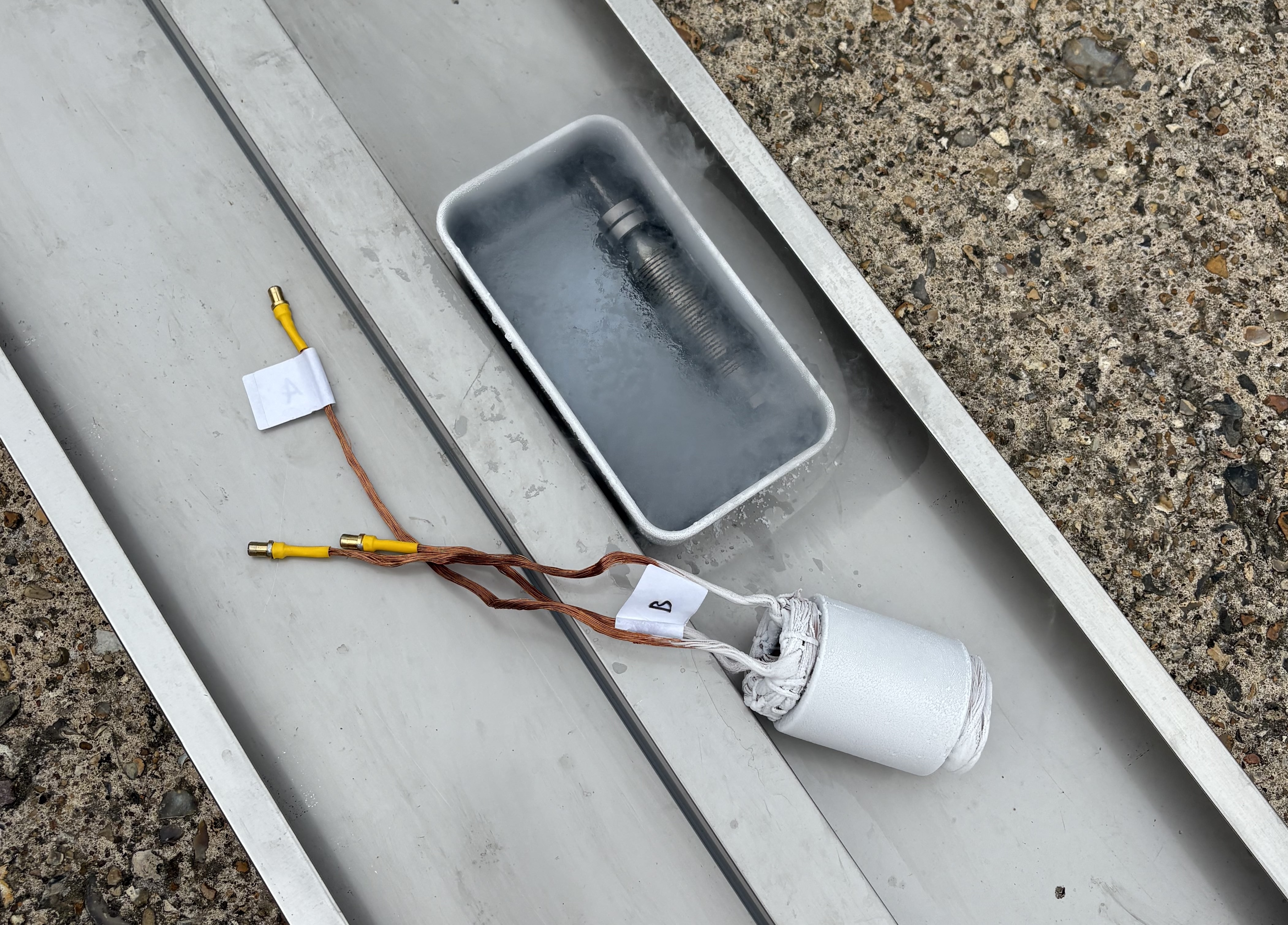 LOX compatibility testing