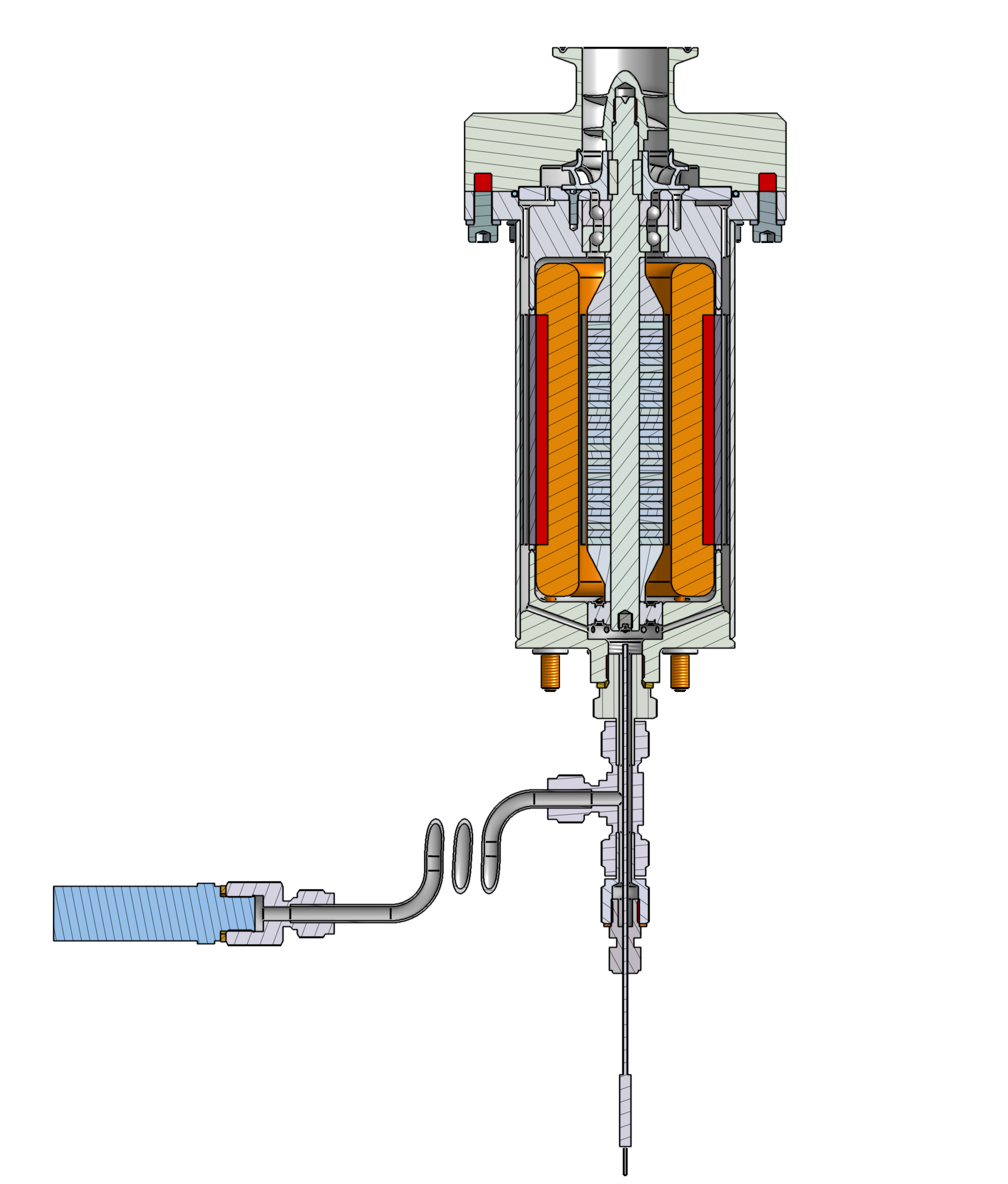 Meela pump assembly CAD